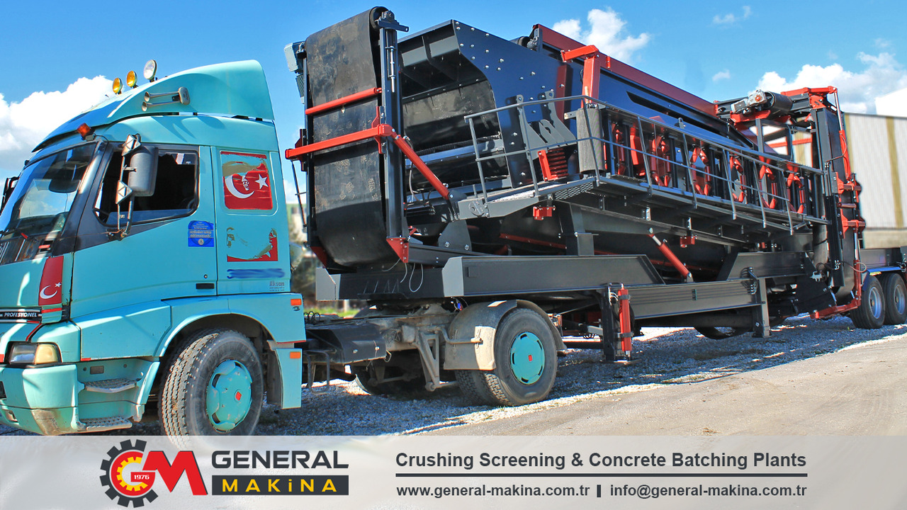 Новый Грохот General Makina Mobile Screening Plant For Sale: фото 2