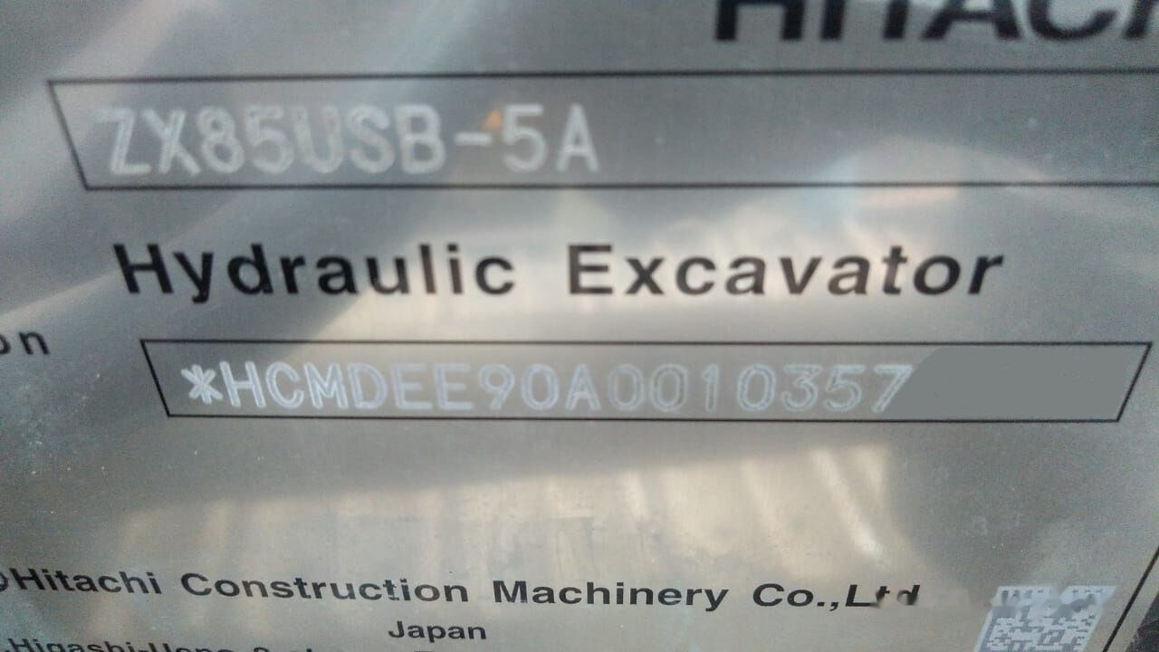 Новый Мини-экскаватор Hitachi ZX 85USB-5A: фото 14
