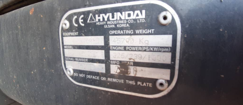 Гусеничный экскаватор Hyundai Robex 450 LC-7 A: фото 20