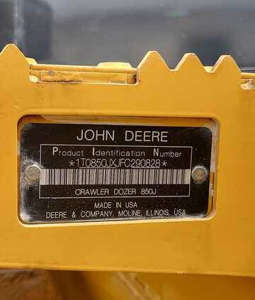 Бульдозер John Deere 850J: фото 5