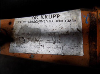 Буровая машина Krupp boorhamer boorhamer: фото 4