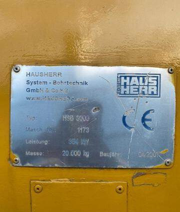 Буровая машина [Other] Haus Herr HSB3000: фото 4