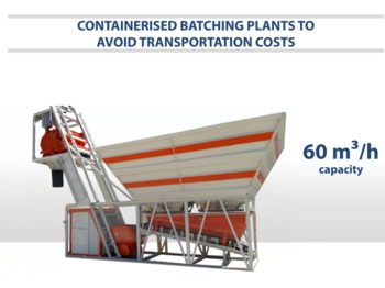 Новый Бетонный завод SEMIX Compact Concrete Batching Plant Containerised: фото 1