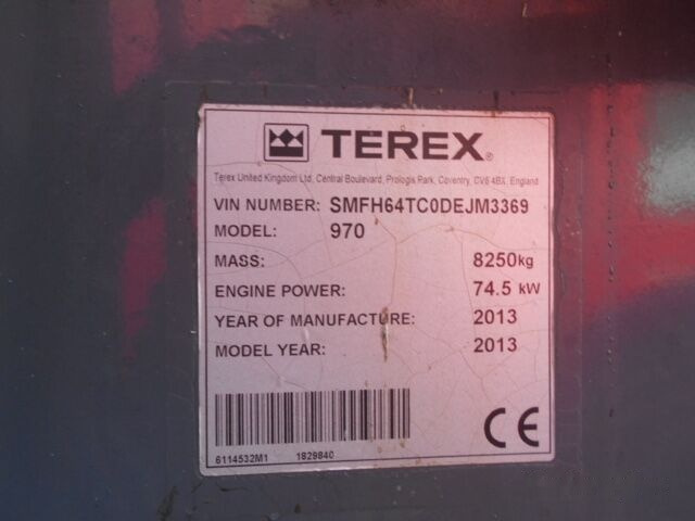 Экскаватор-погрузчик Terex 970: фото 7