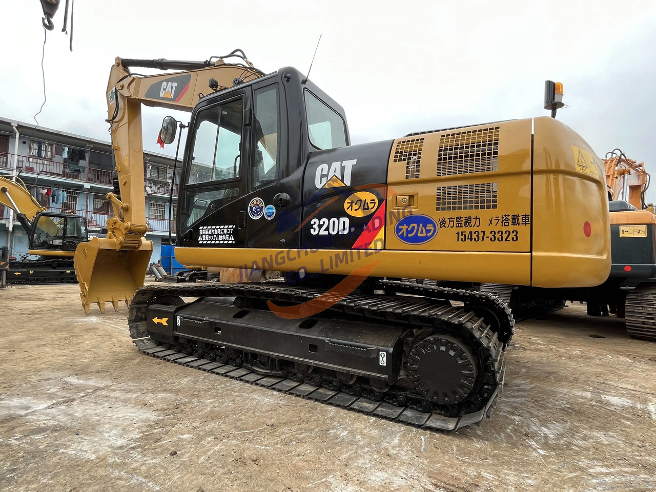 Экскаватор Used Caterpillar Excavator Cat 320d 320dl Japan Made Hydraulic Construction Excavator Electronic Throttle: фото 7