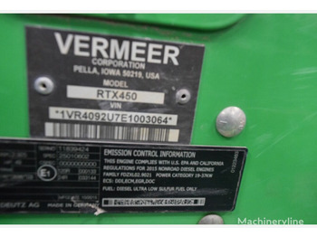 Vermeer RTX450 - Траншеекопатель: фото 5