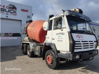 STEYR 26S31, 6x4 Full Steel, Concrete mixer with a concrete pump - Автобетононасос