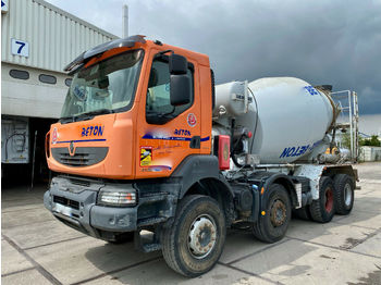 Автобетоносмеситель Renault KERAX 410 DXi 8x4 Liebherr 8m³ E4