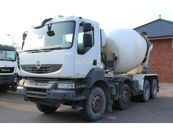 Автобетоносмеситель Renault Kerax 410 8x4 9M³ Trommel Euro 4