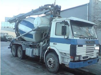 Scania P92H, 6x4, 6m3, 12m - Автобетоносмеситель