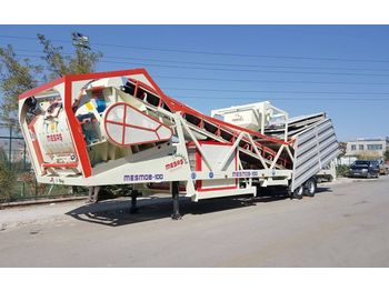 MESAS 100 m3/h MOBILE CONCRETE BATCHING PLANT [ Copy ] - Бетонный завод