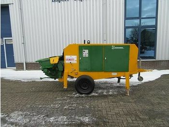 Бетононасос стационарный Putzmeister Trailer Mounted Pumps