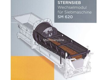  Sternsieb Wechselmodul für Doppstadt SM620 TYP 3 / 0-20mm - Грохот