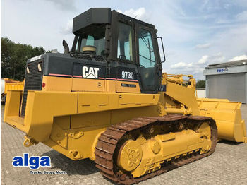 Гусеничный погрузчик CAT 973C, Laderaupe, Ladeschaufel, Klima, Rammschutz