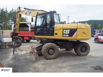 Колёсный экскаватор Caterpillar M316D