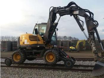 Колёсный экскаватор Mecalac 714MW RR Rail Route