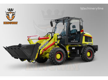 KINGWAY Zl 918 + łyżka otwierana+ widly - Колёсный погрузчик