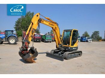Мини-экскаватор HYUNDAI R60CR-9A Rototilt !438h!
