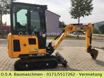 Мини-экскаватор JCB 19C-1 *NEUWERTIG* mit Löffelpaket - ab 419€/mtl.