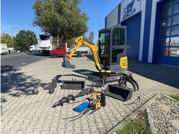 Kabinen Minibagger Kubota BK1250KS + Zubehör Groß *14.500€ NETTO*BERGER KRAUS*SCHWENKARM*SOFORT!* - Мини-экскаватор