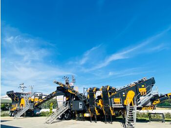 FABO MCK-95 MOBILE CRUSHING & SCREENING PLANT | JAW+CONE - мобильная дробилка