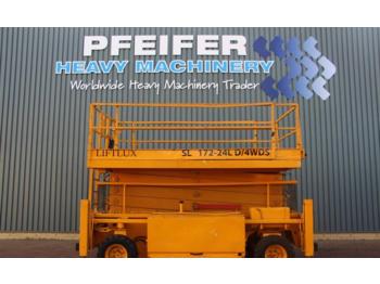 Ножничный подъемник Liftlux SL172-24L D4WDS