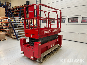 Sakselift Mantall XE80CT 8m - på bælter - Ножничный подъемник