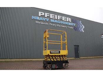 Youngman BOSS X3X Push Around Scissor Lift, Electric, 5.2m - Ножничный подъемник