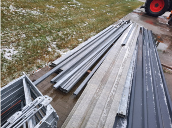 Konstrukcja hali / wiaty stalowej 8 m x 5 m (40 m2) ocynkowana NOWA - Строительное оборудование