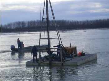 Сваебойная установка Floating Piling Machine from Denmark