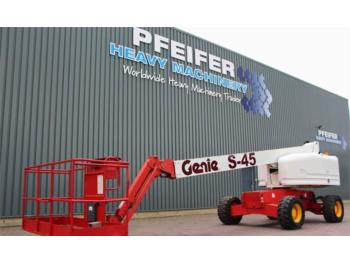 Телескопический подъемник Genie S45/4WD