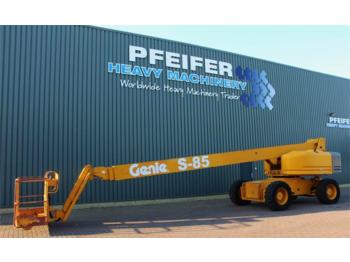 Телескопический подъемник Genie S85/4WD