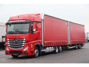 Тентованный грузовик MERCEDES-BENZ Actros 2548