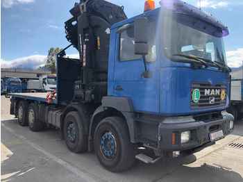 Тягач MAN 8x4 with Hiab FH 700E-6: фото 1