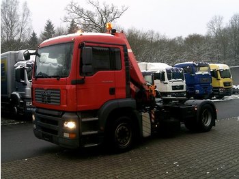 Тягач MAN TGA 18.400 4x2 BLS mit Kran FASSI