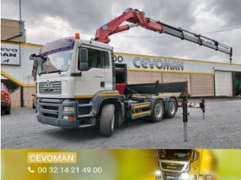 Тягач MAN TGA 26.390 crane 42Tm