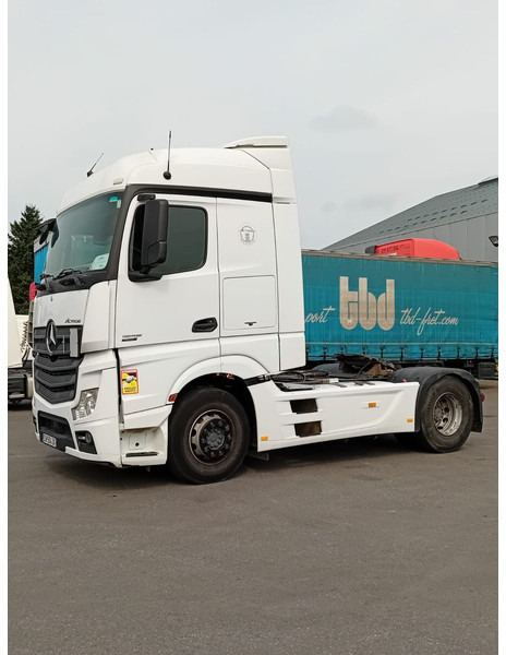 Тягач Mercedes-Benz Actros 1848 - noise in engine