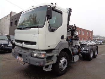 Тягач Renault Kerax 400 grue 3x extensible 6x4