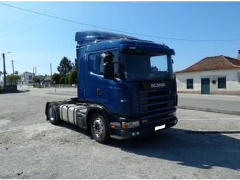 Тягач SCANIA 124L 420 left hand drive manual retarder air con: фото 1