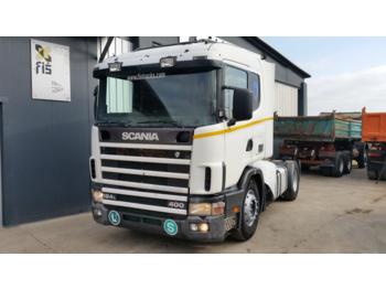 Тягач Scania 124L 400 4x2 tractor unit - tipper hydraulic: фото 1