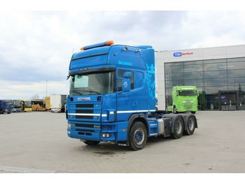 Тягач Scania 164G 580, 6X4,ENGINE DAMAGE, RETARDER, HYDRAULIC