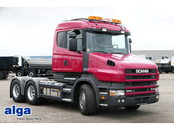 Тягач Scania 164 G 580, 6x4, Retarder, Hydraulik, Hauber, V8