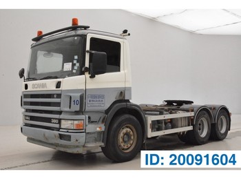 Тягач Scania P114.380 - 6x4 - tractor/mixer double use