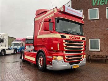 Тягач Scania R 480 HIGLINE 4X2 HYDRAULIC EURO 5 PTO HOLLAND TRUCK TOPCONDITION