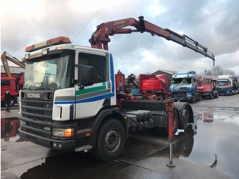 Тягач Scania p124-400 6x2 MET FERRARI 715
