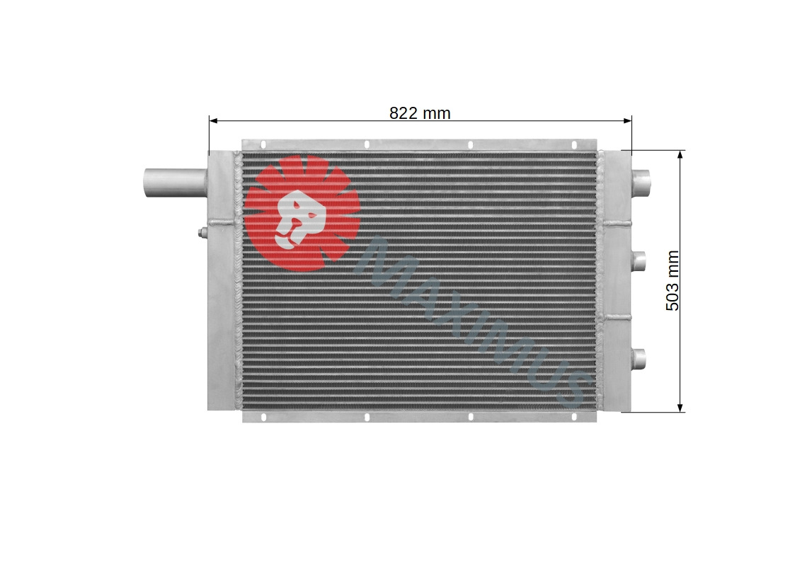 Новый Радиатор для Воздушных компрессоров ATLAS COPCO EKOAIR D50: фото 3