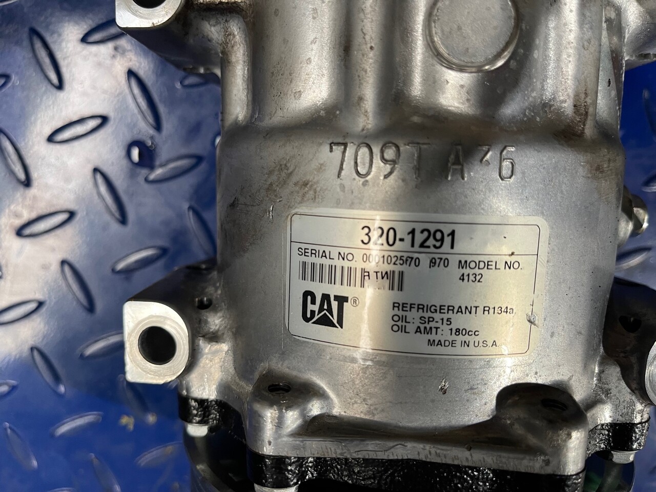 Новый Компрессор кондиционера для Строительной техники CAT 320-1291 Clima compressor: фото 3
