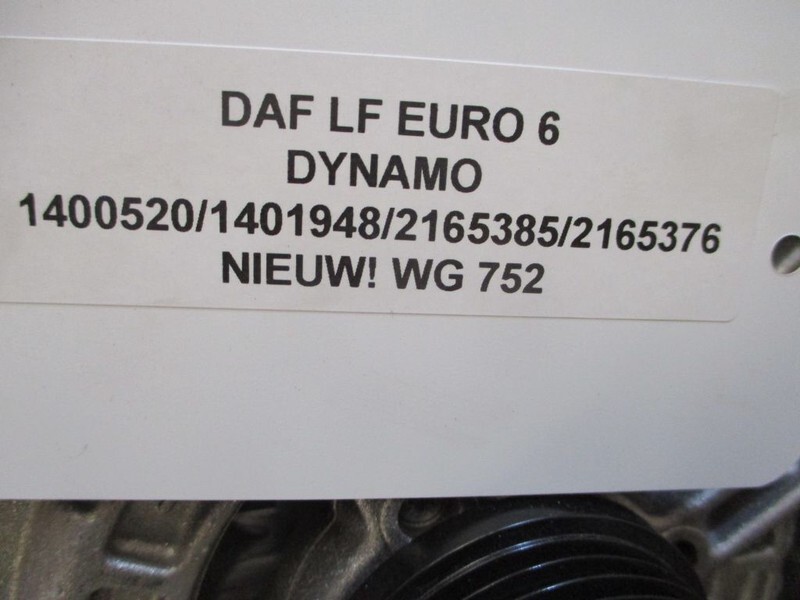 Генератор для Грузовиков DAF 1400520/1401948/2165385/2165376 DAF LF DYNAMO EURO /5 /6 / GEBRUIK EN NIEUWE: фото 3
