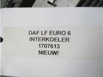 Интеркулер для Грузовиков DAF 1707613 INTERKOELER DAF LF PX5 PX7 EURO 6 NIEUW!: фото 2