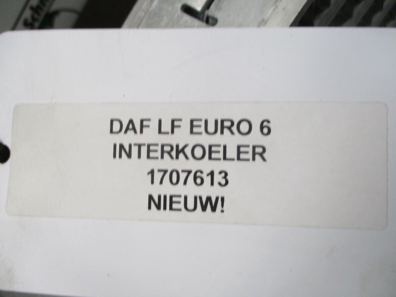 Интеркулер для Грузовиков DAF 1707613 INTERKOELER DAF LF PX5 PX7 EURO 6 NIEUW!: фото 2
